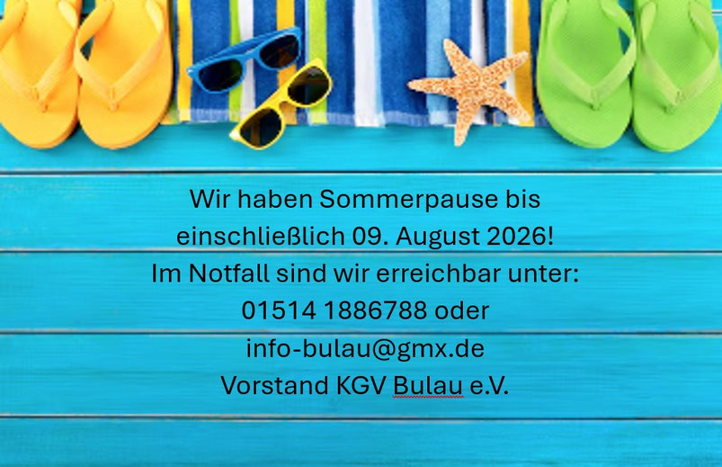 Sommerpause